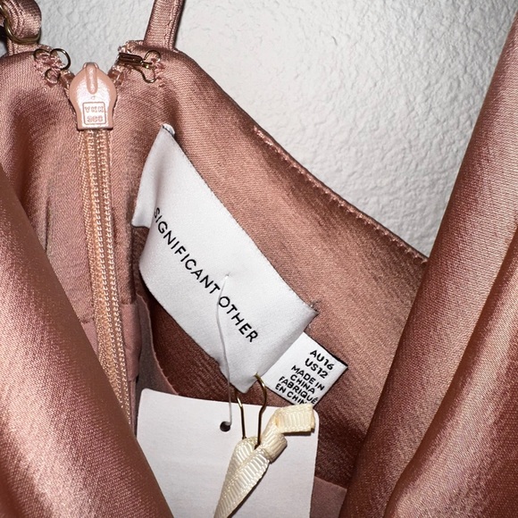 Significant Other Aria Dress in Nougat NWT size 12 - Picture 6 of 16